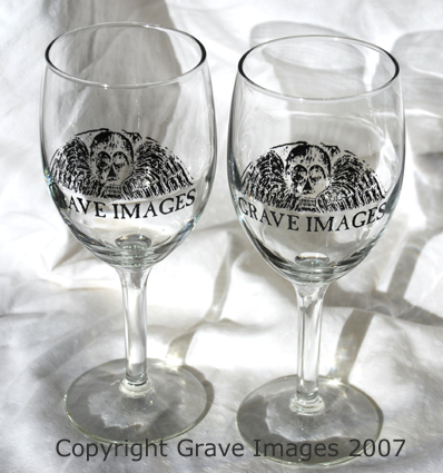 Grave Images Wine Glasses